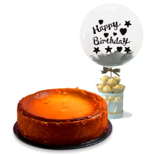 Birthday Cake delivery KL Selangor - Original Basque Burnt Cheesecake