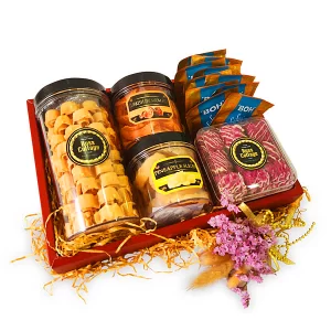 Corporate Hamper Hari Raya Gift Box delivery Malaysia - Sade Raya Gift Box