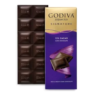 Godiva Dark Chocolate Tablet 90g - AddOn FloryGift | Godiva Dark Chocolate Tablet 90g - AddOn FloryGift