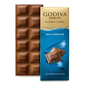 Godiva Milk Chocolate Tablet 90g - AddOn FloryGift | Godiva Milk Chocolate Tablet 90g - AddOn FloryGift