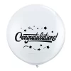 bubble balloon - congratulations | Clear balloon - congratulations