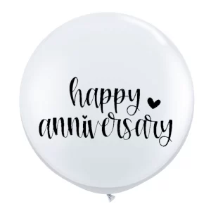 Bubble balloon - happy anniversary