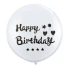 Bubble balloon - happy birthday | Clear balloon - happy birthday