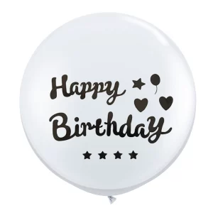 Bubble balloon - happy birthday