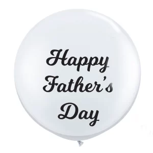 Bubble balloon - happy fathers day