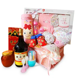 Baby Hamper - BABY ESSENTIAL TONIC Newborn Baby Mom Gifts