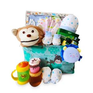 Baby Hamper - DASHING BEBE Newborn Baby Mom Gifts