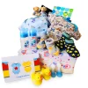 Baby Hamper - DOUBLE DELIGHT ONESIES Newborn Twins Baby Gifts | Baby Hamper - DOUBLE DELIGHT ONESIES Newborn Twins Baby Gifts