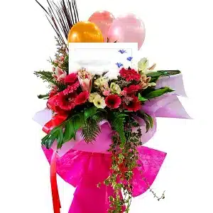 Grand Opening Flower Stand - Glamorous Congratulation Flowers