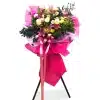 Grand Opening Flower Stand - Riotous Colors Congratulation Flowers | Grand Opening Flower Stand - Riotous Colors Congratulation Flowers