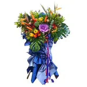 Grand Opening Flower Stand - Veggie Victory Congratulation Flowers
